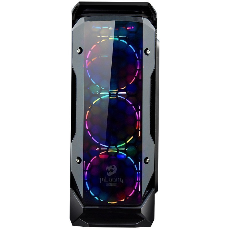 名龙堂(MLOONG)甲龙C4T台式吃鸡游戏电脑主机DIY组装机(六核i5 8400 8GB 240GB GTX1060 6G独显)