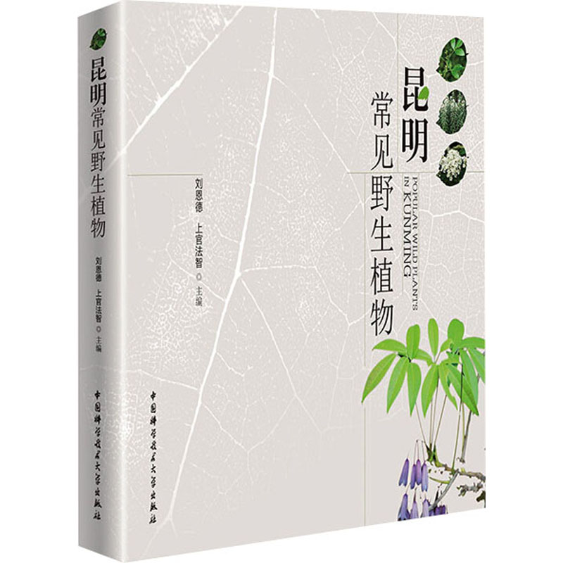 正版新书]昆明常见野生植物刘恩德,上官法智主编9787312048661高清大图