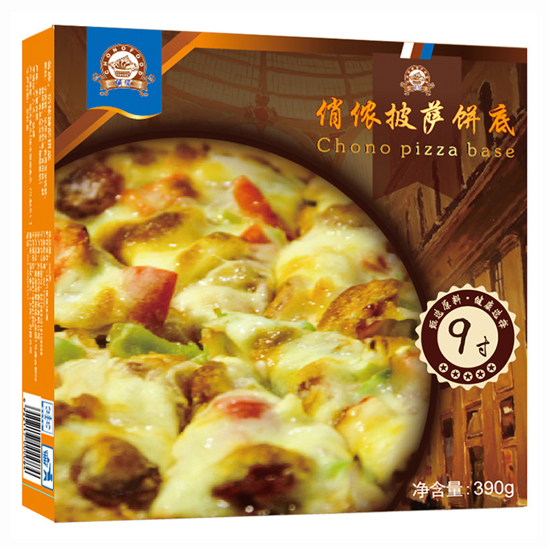 俏侬披萨饼底390g(9寸) 3片装