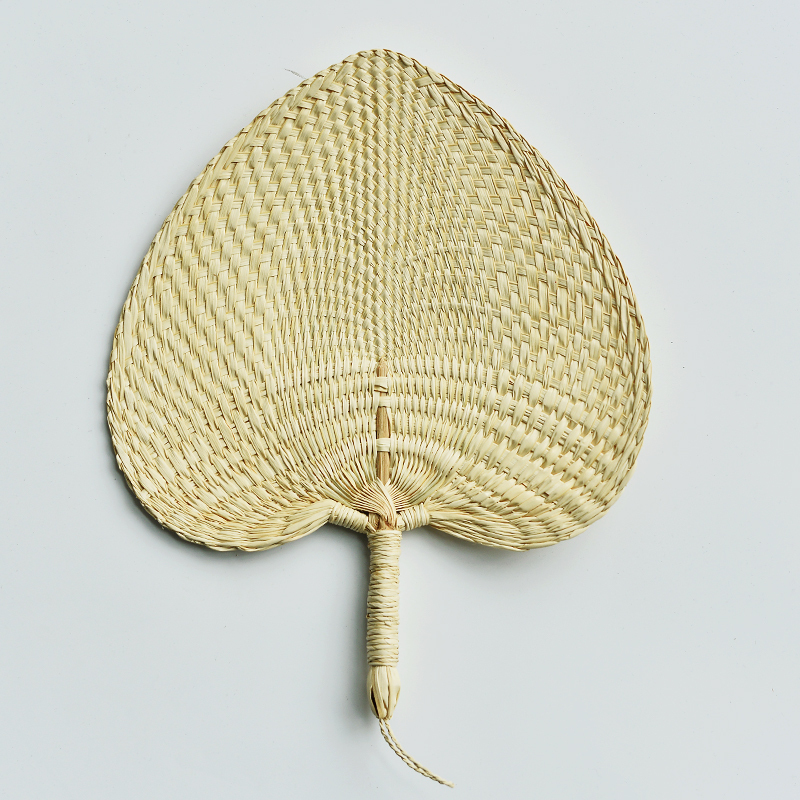 纯手工编织棕叶大蒲扇手摇扇复古宝宝扇爱心扇精编扇子