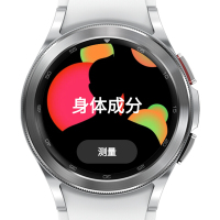 三星 SAMSUNG Galaxy Watch4 Classic 智能手表 Wear OS系统 蓝牙通话 42mm 雪川银