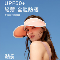 蕉下防晒帽女男遮阳大沿檐帽子骑车遮脸防紫外线空顶焦下太阳帽