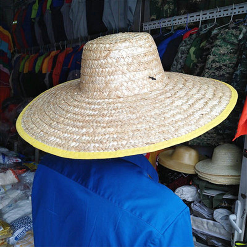 御皇康a639草编工用农民草帽户外遮阳防晒夏季男女通用