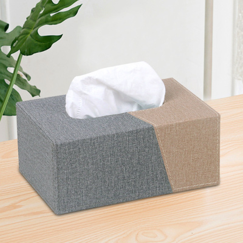 日系彩色大号皮革纸巾盒阿斯卡利ascari抽纸抖音款北欧餐巾抽纸盒客厅