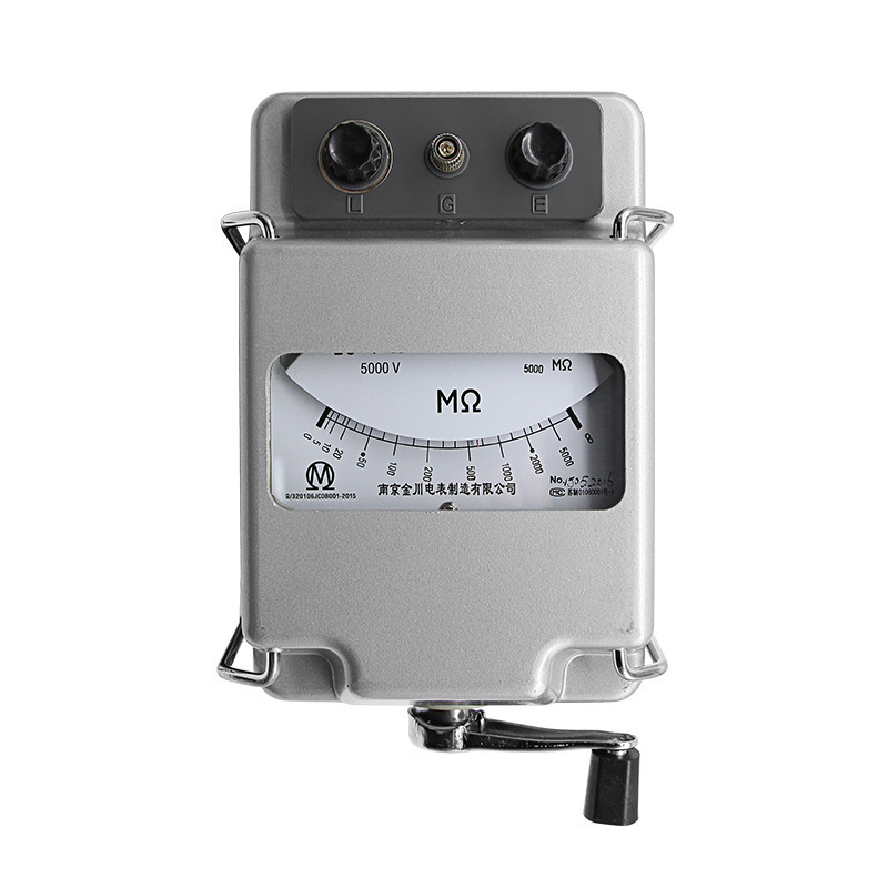 绝缘电阻测试仪兆欧表500V1000V2500V5000V电工摇表 ZC-75000V\5000M