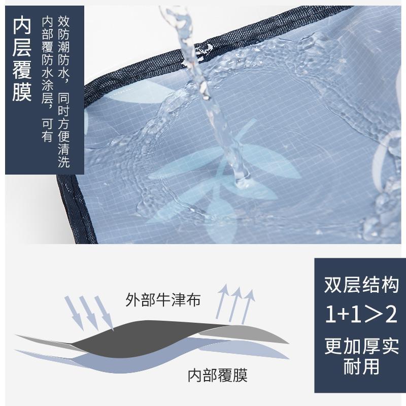 家柏饰(CORATED)被子收纳袋装衣服的袋子衣物整理袋搬家打包袋巨无霸收纳袋巨能装高清大图
