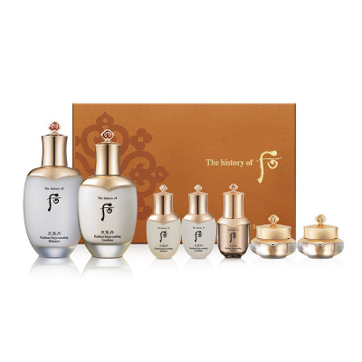 999元包邮  WHOO 后 天气丹花献护肤水乳霜套装礼盒 6件套