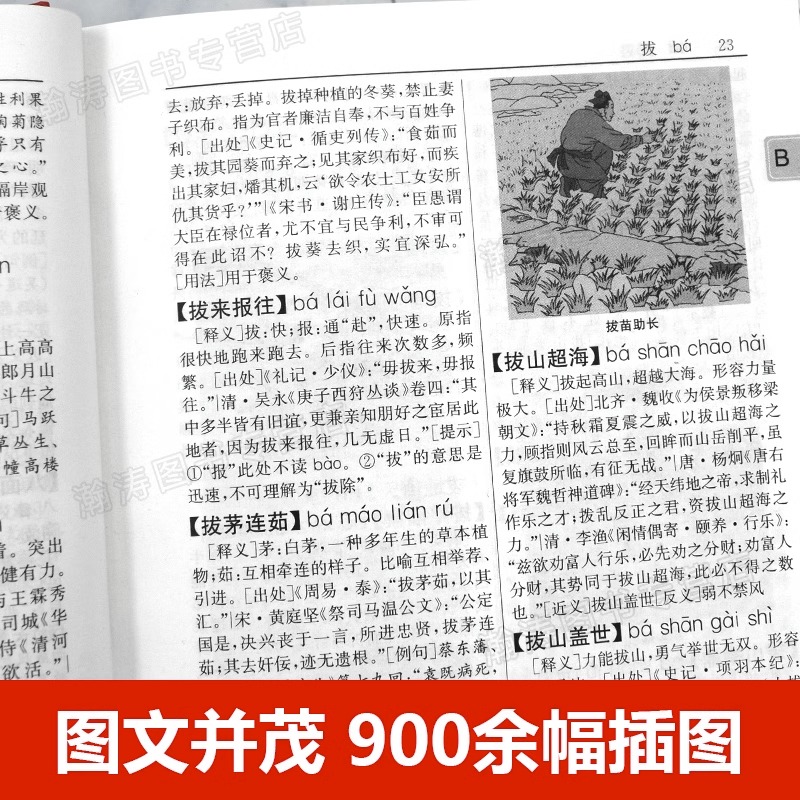 [正版]2023新版成语大词典(新修订版单色版)书店初高中小学生字典汉语辞典成语大全字典商务印书馆工具书可搭现代汉语词高清大图