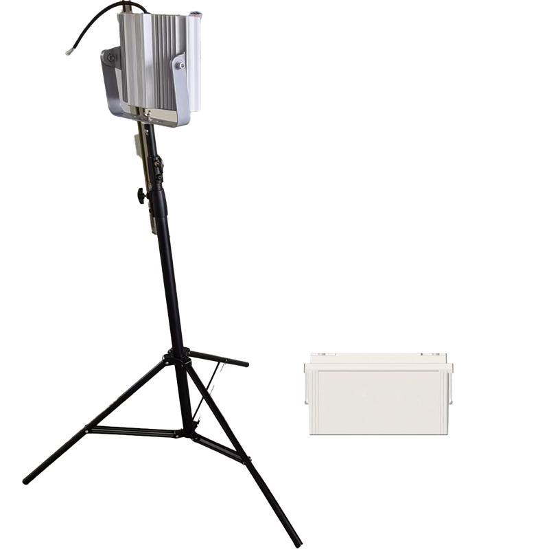 新源绿网GE-YJD-XY-L200 220V/200W IP66LED电池供电 4000/6000K便携式应急电源灯高清大图