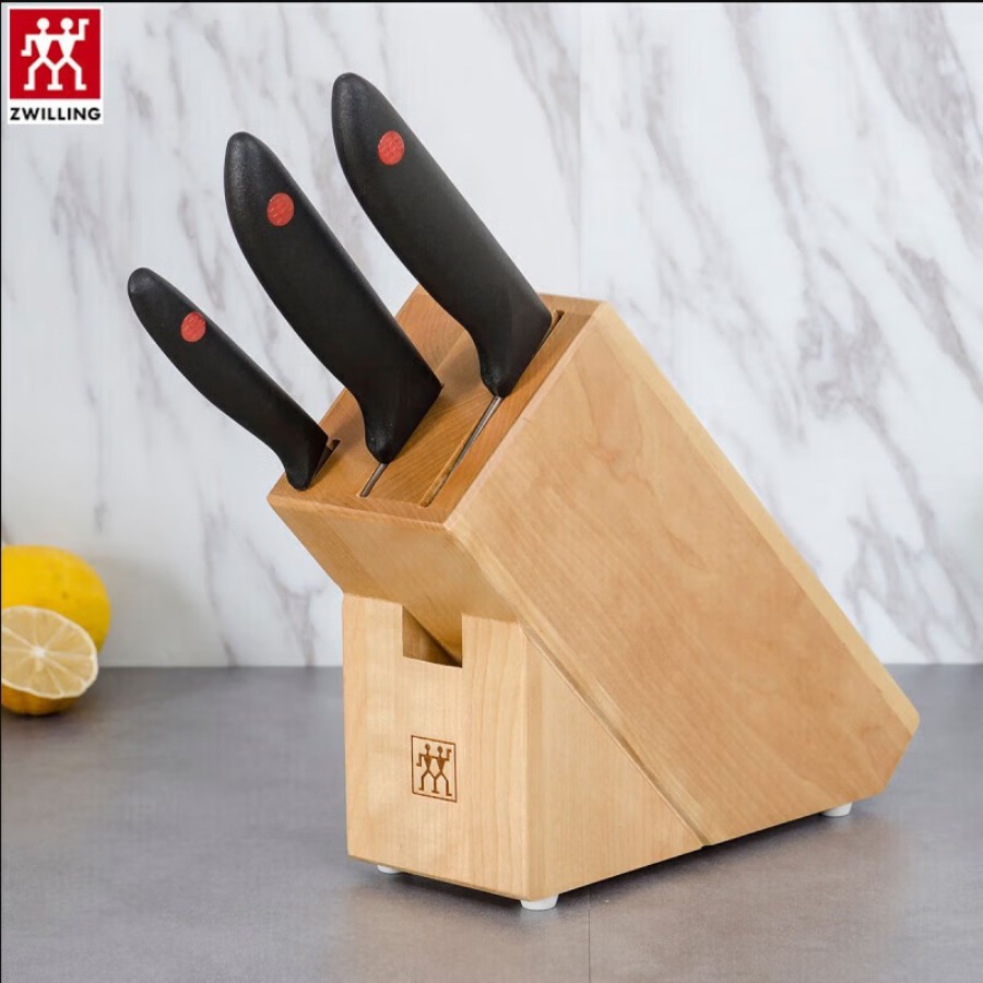 双立人TWIN Point 刀具套装 厨房多用途刀具插刀架四件套 ZW-K14