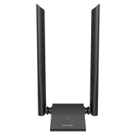 TP-LINK 300M高增益天线台式机电脑笔记本接收器随身WIFI模拟AP发射器无线USB网卡【WN826N光驱版】