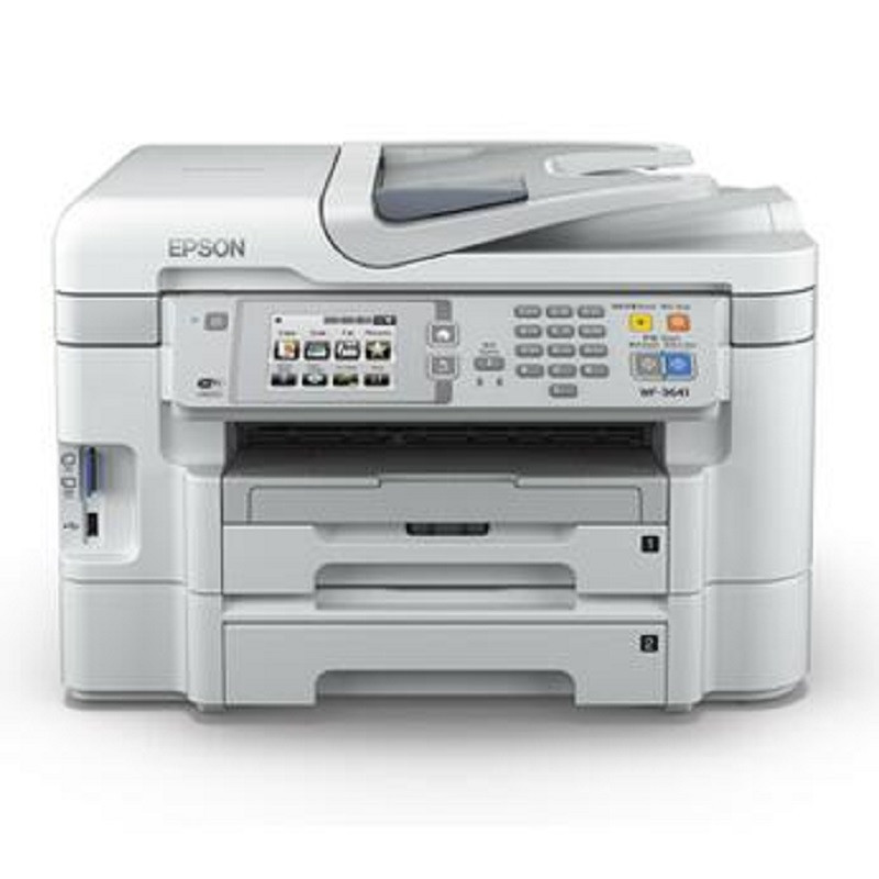 爱普生(Epson) WF-3641 高端彩色商用喷墨打印机一体机 A4幅面彩色喷墨一体机(打印 复印 扫描 传真)