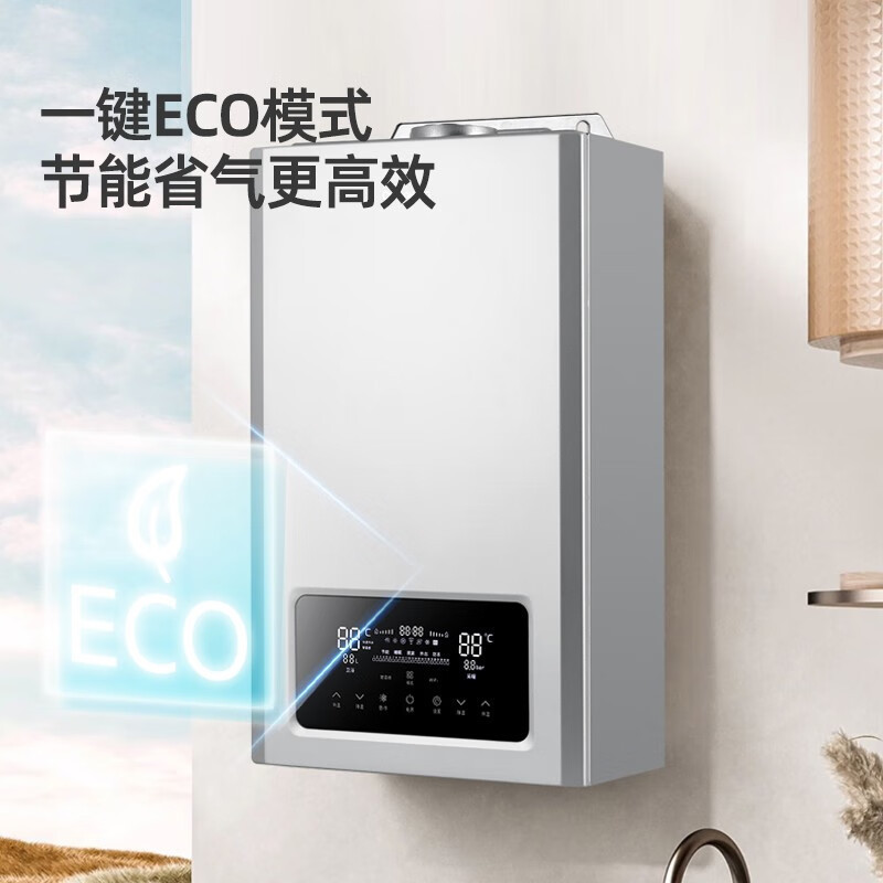 长虹(CHANGHONG)燃气壁挂炉L1PB24-C1家用双温双控供暖淋浴APP智控多段式燃烧锅炉暖气片地暖
