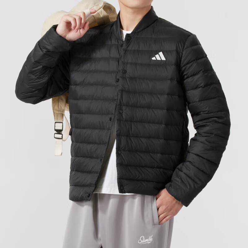 阿迪达斯 (adidas)男装新款户外运动服时尚防风保暖休闲羽绒服外套 JM1237 ZP高清大图