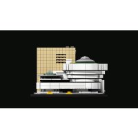 乐高(LEGO)建筑街景系列 儿童积木玩具塑料 (21035古根海姆博物馆) 12岁以上 200块以上