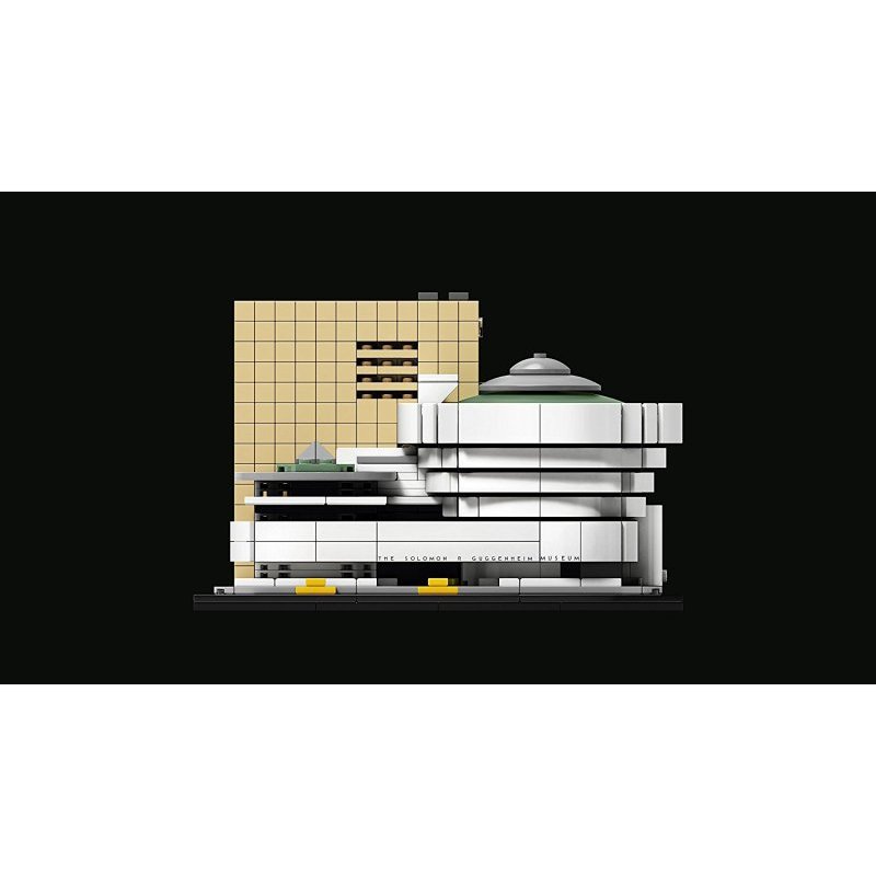 乐高(LEGO)建筑街景系列 儿童积木玩具塑料 (21035古根海姆博物馆) 12岁以上 200块以上