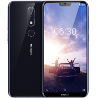 诺基亚 NOKIA X6 全网通 4GB+64GB 暗夜蓝色 双卡双待 移动联通电信4G手机