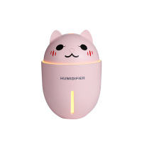 创意萌宠萌鹿猫咪迷你加湿器 USB卡通办公卧室静音家用车载加湿器