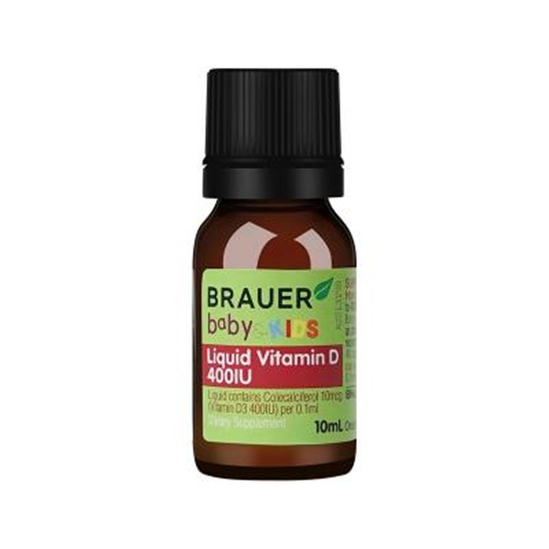 原装进口澳洲小绿瓶蓓澳儿Brauer婴幼儿儿童维生素D3滴剂10ml(0岁以上)高清大图