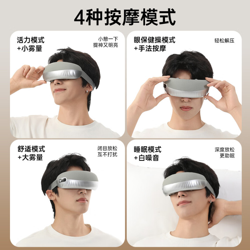奥鼎康(ODINK) 多功能眼部按摩仪 蒸汽式眼部按摩仪 润眼仪 热敷 方便携带 蒸汽式眼部按摩仪A-KRW8高清大图