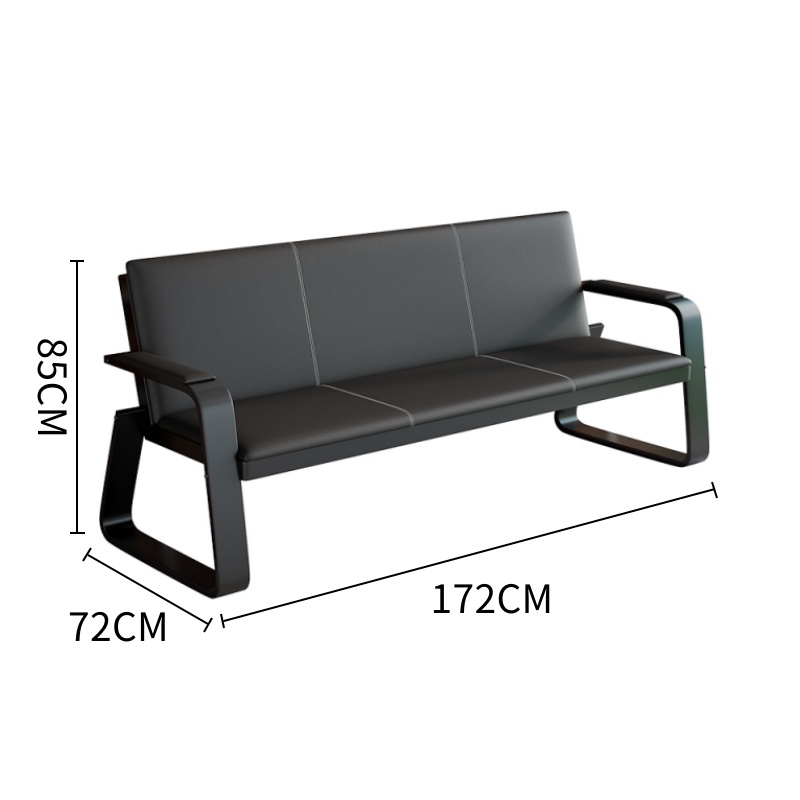 锁匠 办公沙发三人位张高清大图