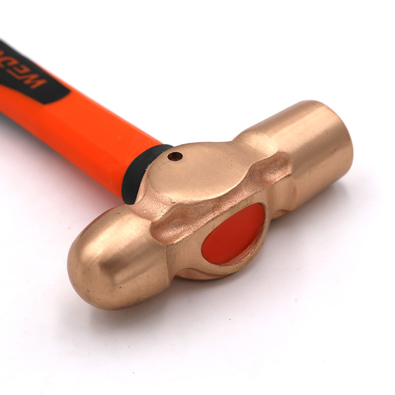 维度WEDO小号铜锤铍青铜锤防爆圆头锤(工业级) 0.75磅BE187-1004/1把高清大图