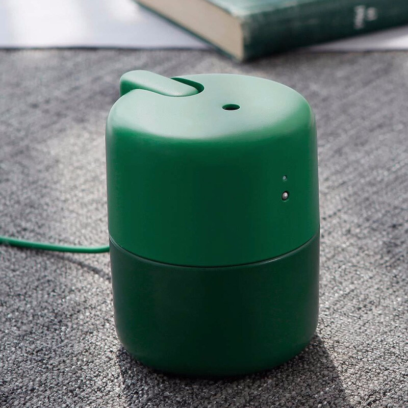 小米有品 “漫”桌面USB加湿器 H01VH 家用/卧室/办公室 静音保湿 触摸控制 智能防干烧 青绿色