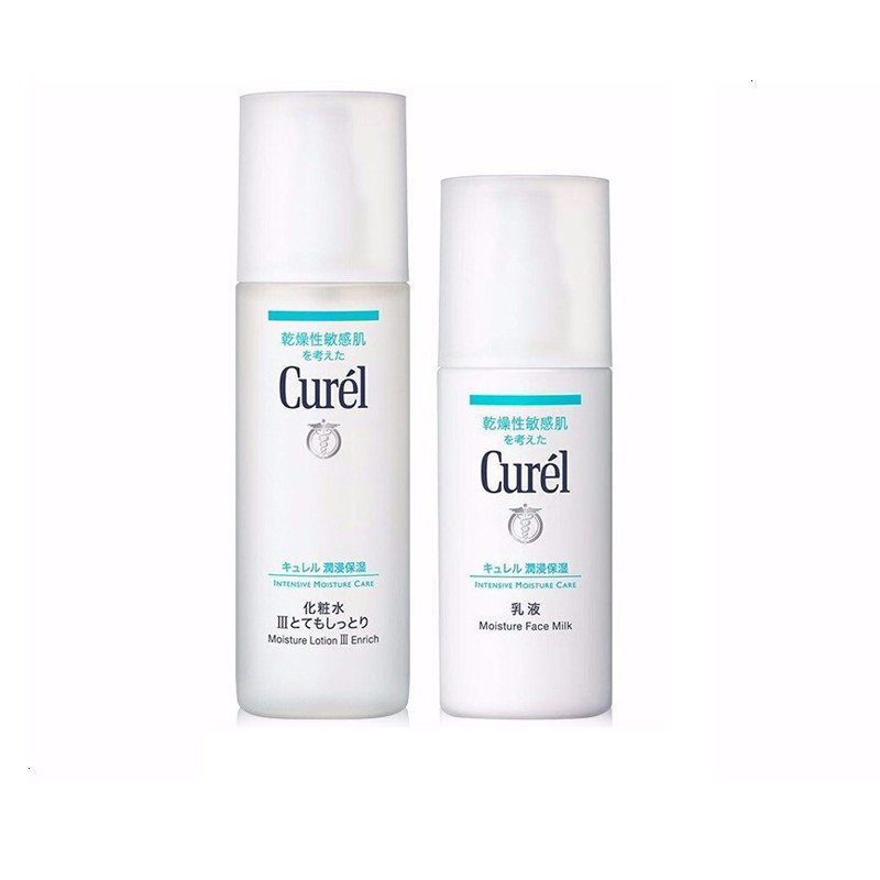 珂润curel水乳套装补水保湿护肤礼盒修护保湿补水水乳二件套3号水乳