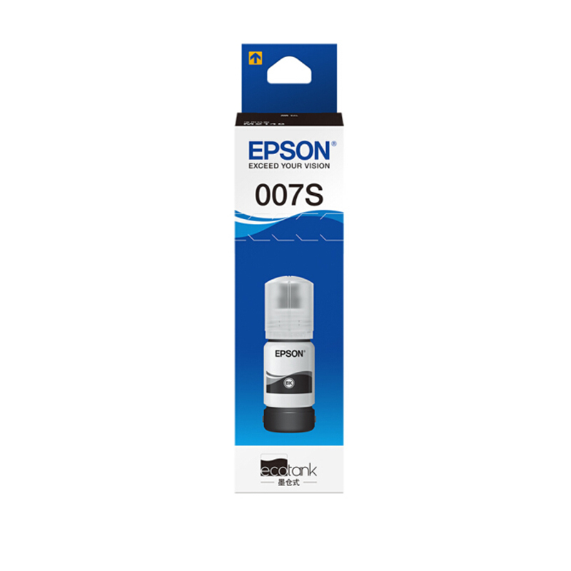 爱普生（EPSON）007s黑色打印机墨水（适用 M2148/M2178/M3148) ,约2000页 黑色