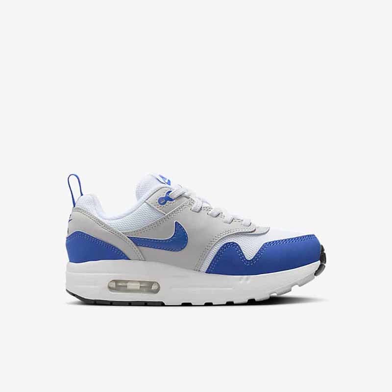 nike耐克24年新男女幼童鞋AIR MAX1易穿脱魔术贴运动鞋DZ3308-104