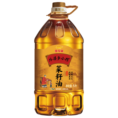 金龙鱼 外婆乡小榨菜籽油 5L