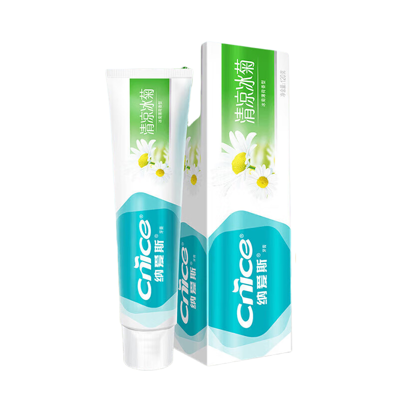 纳爱斯/Cnice 清凉冰菊牙膏120g 单位:支