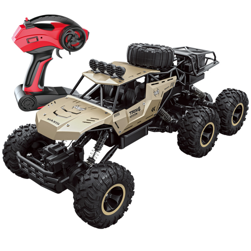 星域传奇超大合金遥控越野汽车儿童玩具充电动遥控车四驱攀爬赛车模型