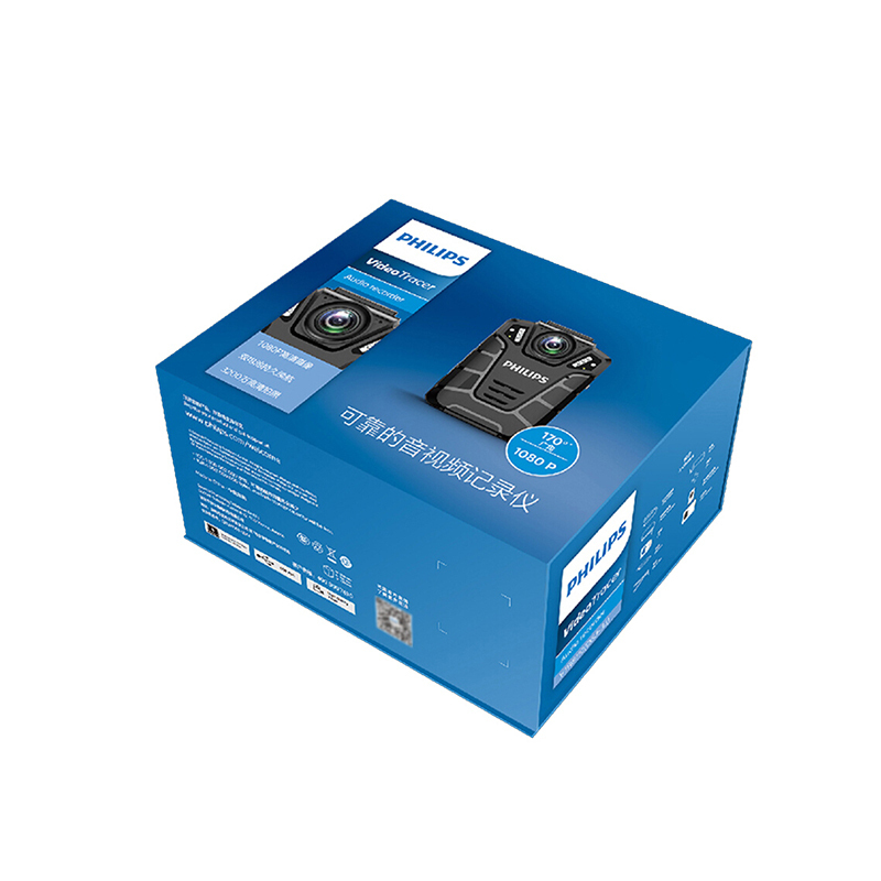 （DT）飞利浦（PHILIPS）VTR8110 64G 现场高清记录仪 行车记录仪（计价单位：台）黑色