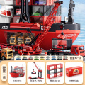 2025新款巨型轮船集装箱合金小汽车套装儿童玩具男孩生日礼物3岁6 【豪华巨型货轮】❤18集装箱+18合金车+起重机+集装箱拖车