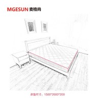 麦格尚 床垫保护垫交织棉床褥垫床上用品舒适垫褥子保洁垫被 床垫 G