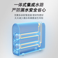 志高志高净水器家用直饮机净饮一体机RO反渗透净水机壁挂式管线机加热一体机厨下式自来水过滤器 v100 自行安装