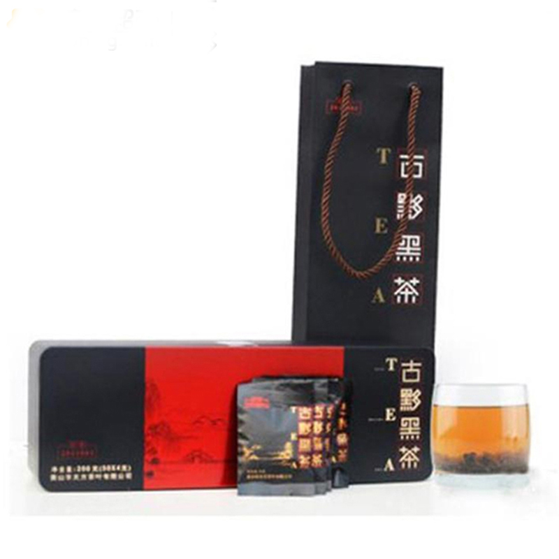 古黟黑茶200g商务天尖 茯茶 古法制作商务礼盒装