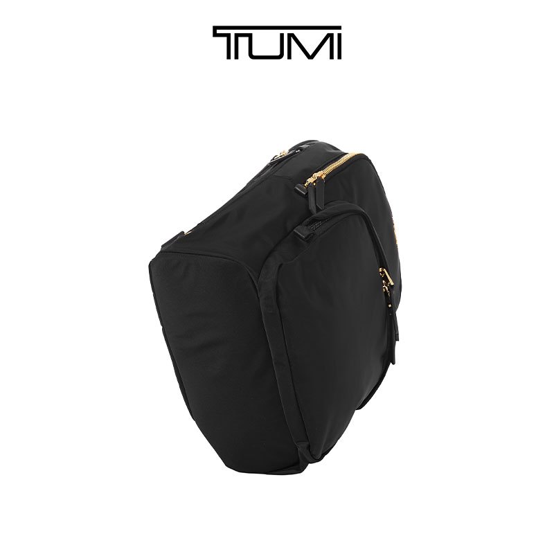 TUMI途明 Voyageur系列 经典纯色女士轻便双肩背包0196306D