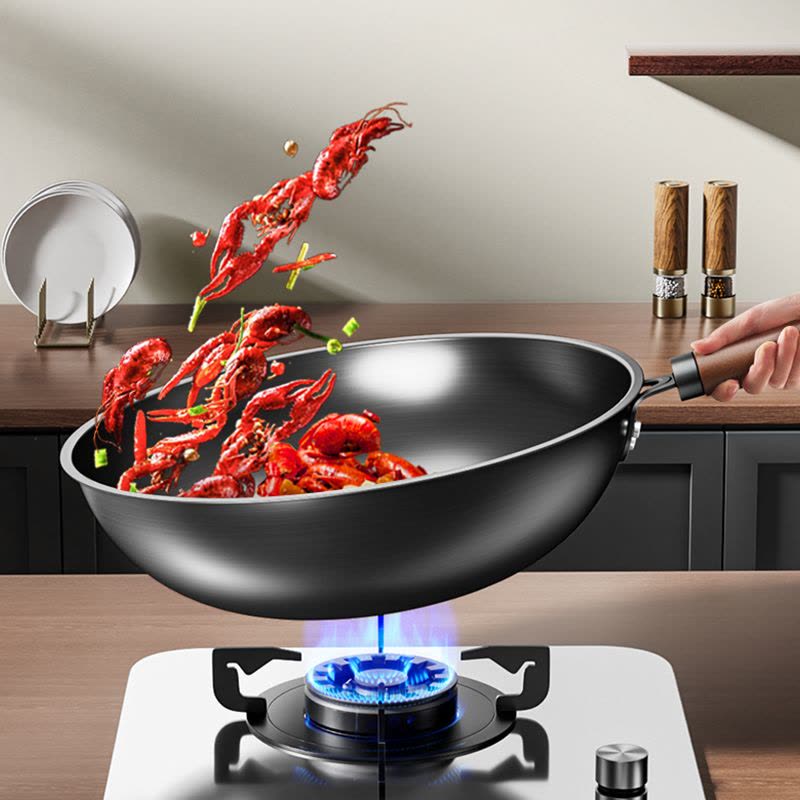 康巴赫无涂层深氮真不锈32cm[无盖]图片