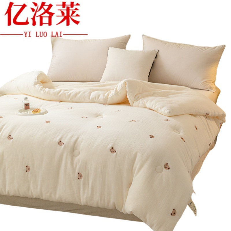 亿洛莱 棉被 220*240cm 11斤 床高清大图