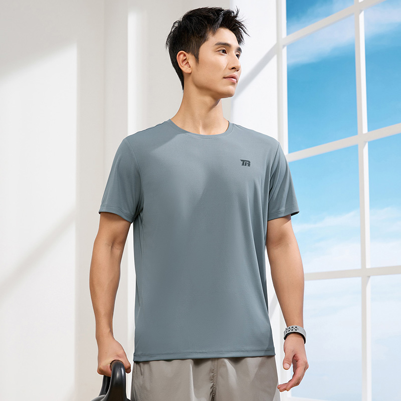 361°运动T恤男短袖夏季速干衣体恤健身跑步服透气冰丝短t男652424108