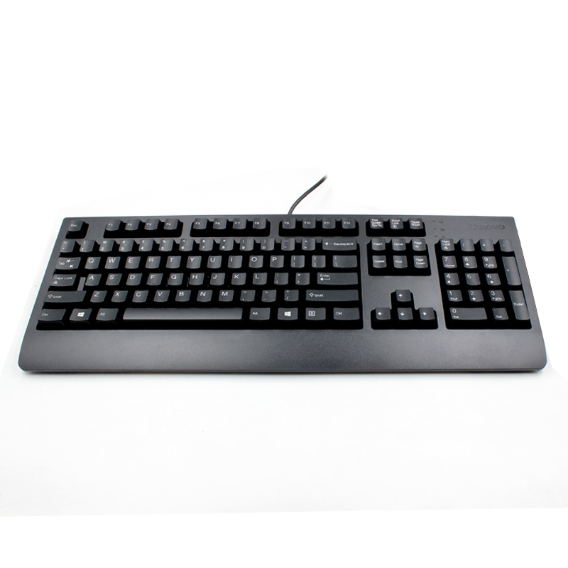 J联想(Lenovo) KU1619 USB接口有线键盘 黑色