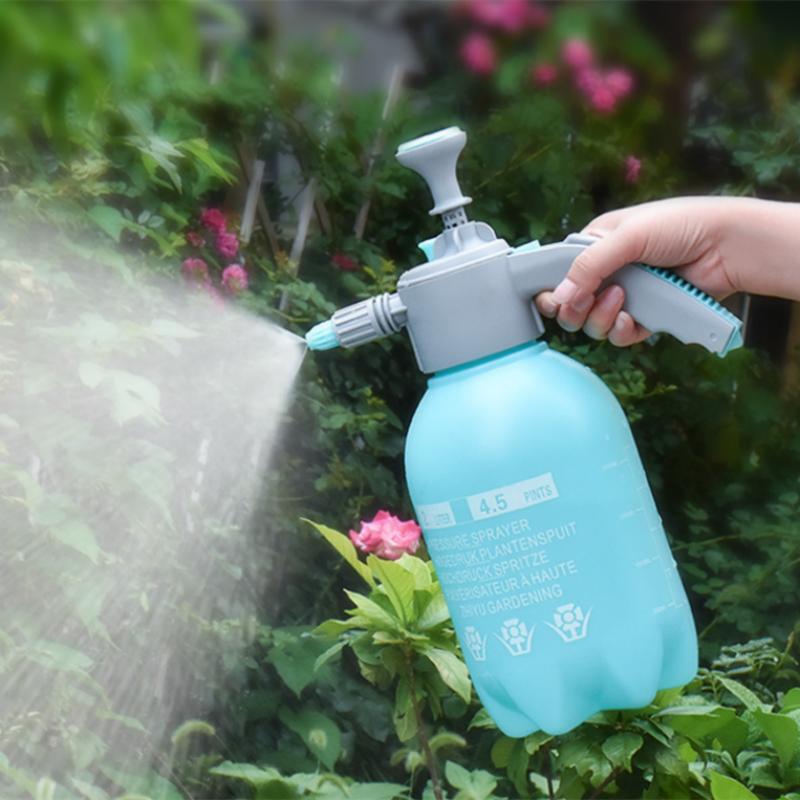 海亚森升级款气压喷壶2L(天蓝色)带卡扣泄压阀 TK-4005高清大图