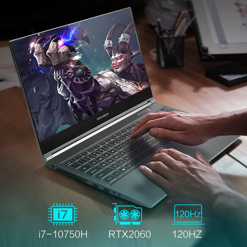 机械革命(MECHREVO) Z3 Air-S(定制版)15.6英寸高端商务电竞设计轻薄游戏本笔记本电脑(i7-10750H 16G 512GSSD RTX2060 120Hz)高清大图