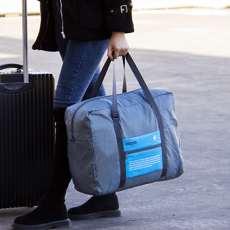 领头鸟旅行包手提旅行包大容量男女短途出差待产行李可折叠便携登机包