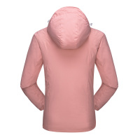 木林森男女外套新款三合一两件套情侣登山服带帽户外防风冲锋衣FQ1888