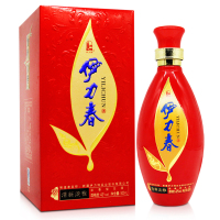【伊力特自营】42度伊力春清新淡雅500ml *6白酒整箱装红色婚宴喜酒