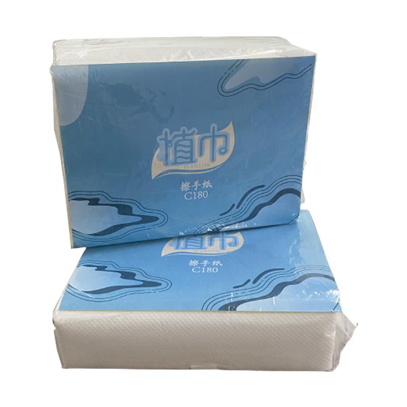 植巾 C180 200张/包 擦手纸 20 包/箱 (计价单位:箱)高清大图