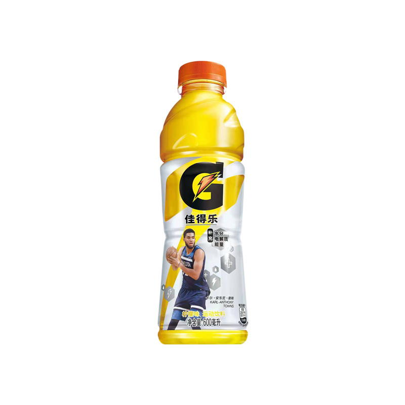 佳得乐冰柠运动饮料600ml*12